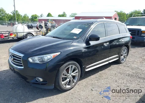 2014 Infiniti Qx60 из США, поврежденный, VIN 5N1AL0MM6EC526160